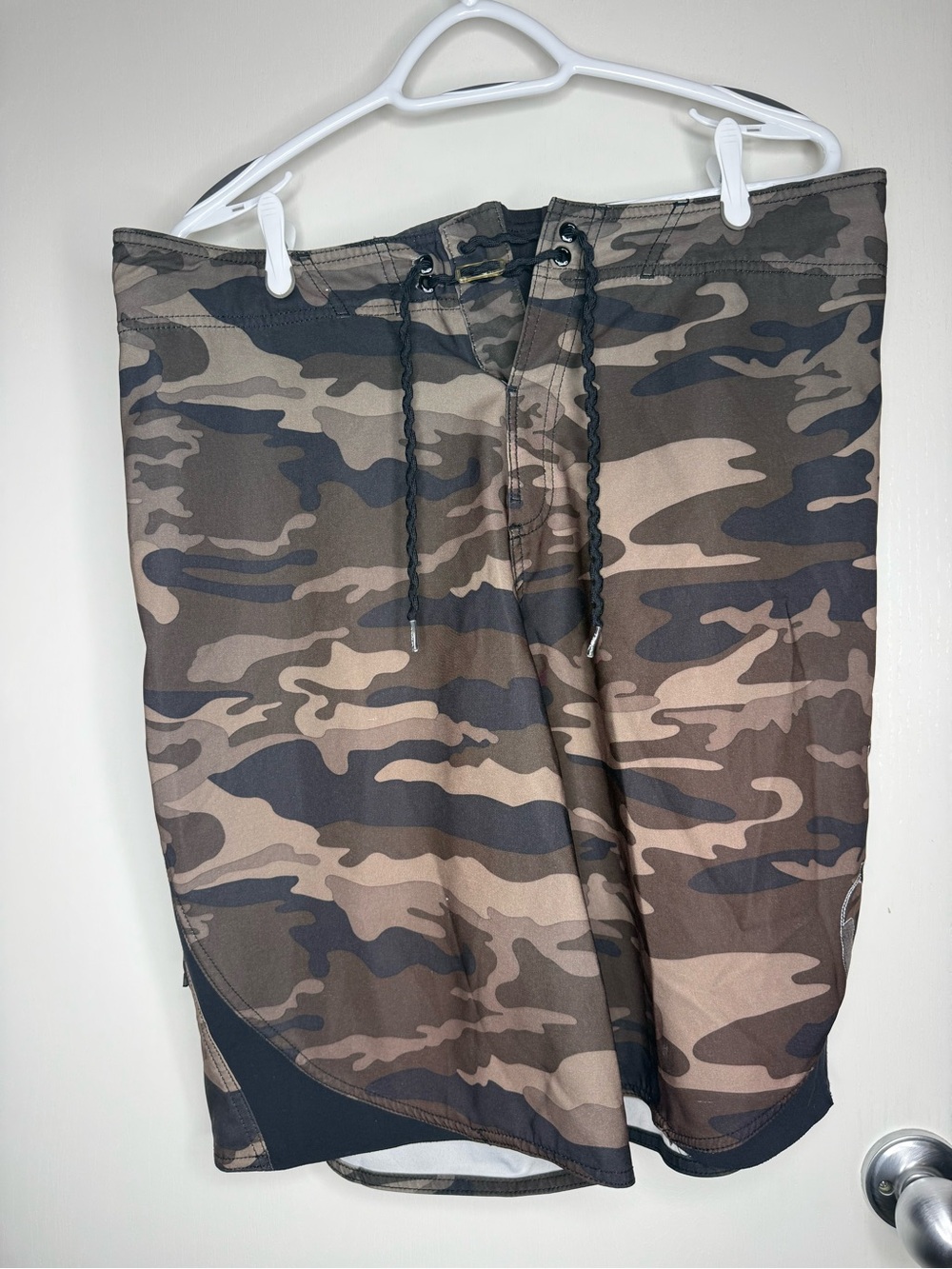 O'Neill Superfreak Camo Hybrid Shorts with Drawstring Size 34